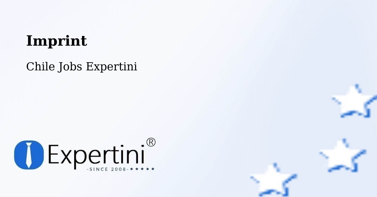 Imprint – Tirúa - Chile Jobs Expertini